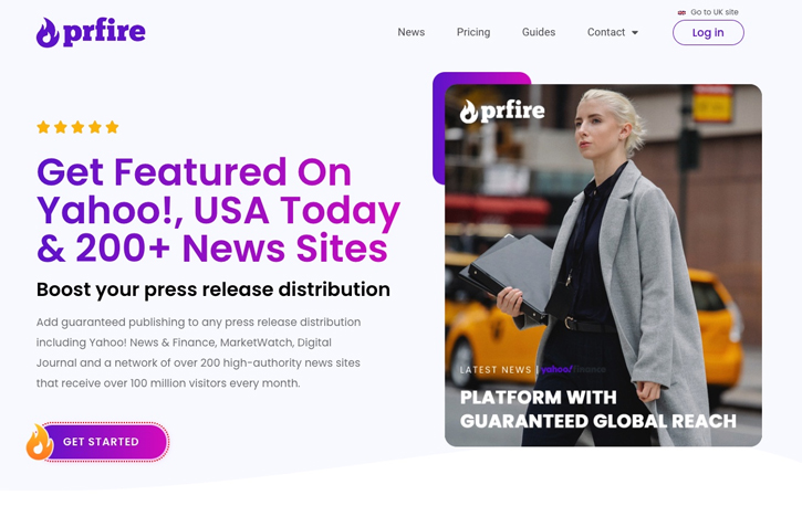 PRFire Website