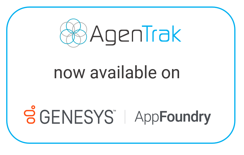 AgenTrak now available on Genesys AppFoundry