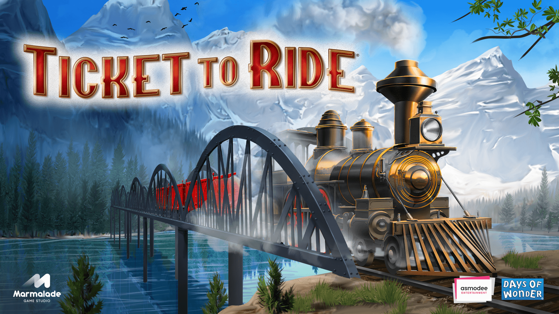 A New Ticket To Ride® Video Game is Approaching the Steam Platform!
