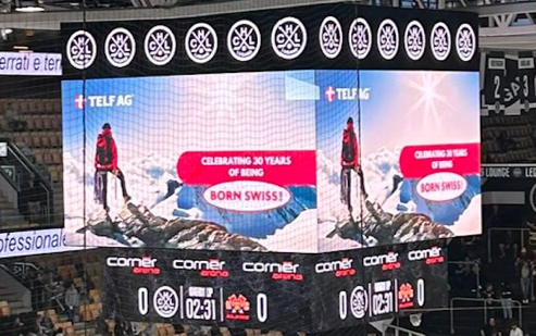 TELF AG Proudly Announces Sponsorship of Hockey Club Lugano