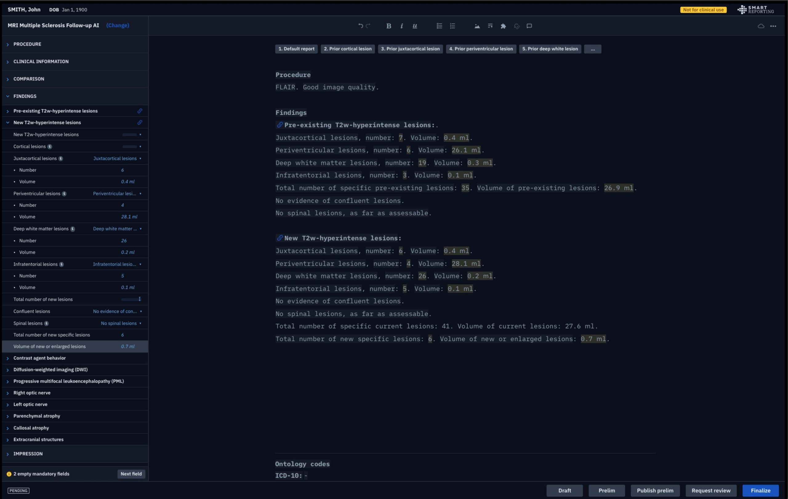 Smart Reporting to Showcase Integration of AI in Radiology Workflow at RSNA 2023