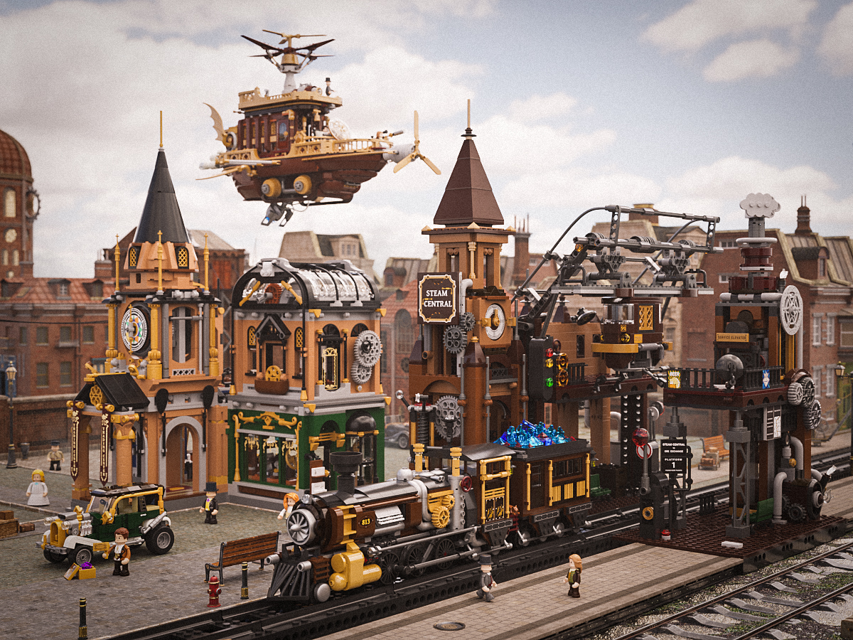 FUNWHOLE Leads Innovation with Original Steampunk Building Sets