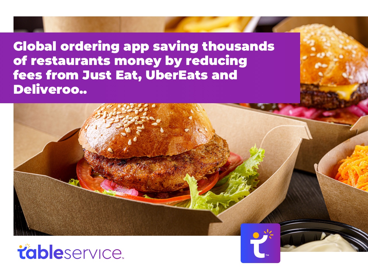 Table Service App: Global ordering app saving thousands of restaurants money by reducing fees from Just Eat, UberEats and Deliveroo