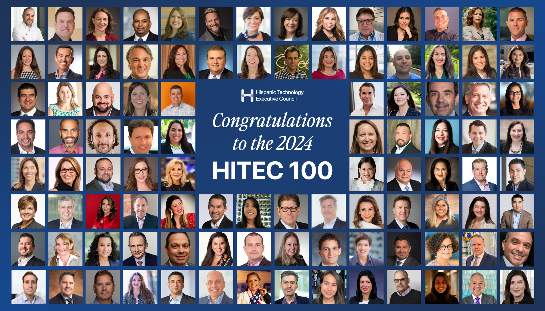 The HITEC 100: Celebrating the 100 Most Influential Hispanic Leaders in Technology