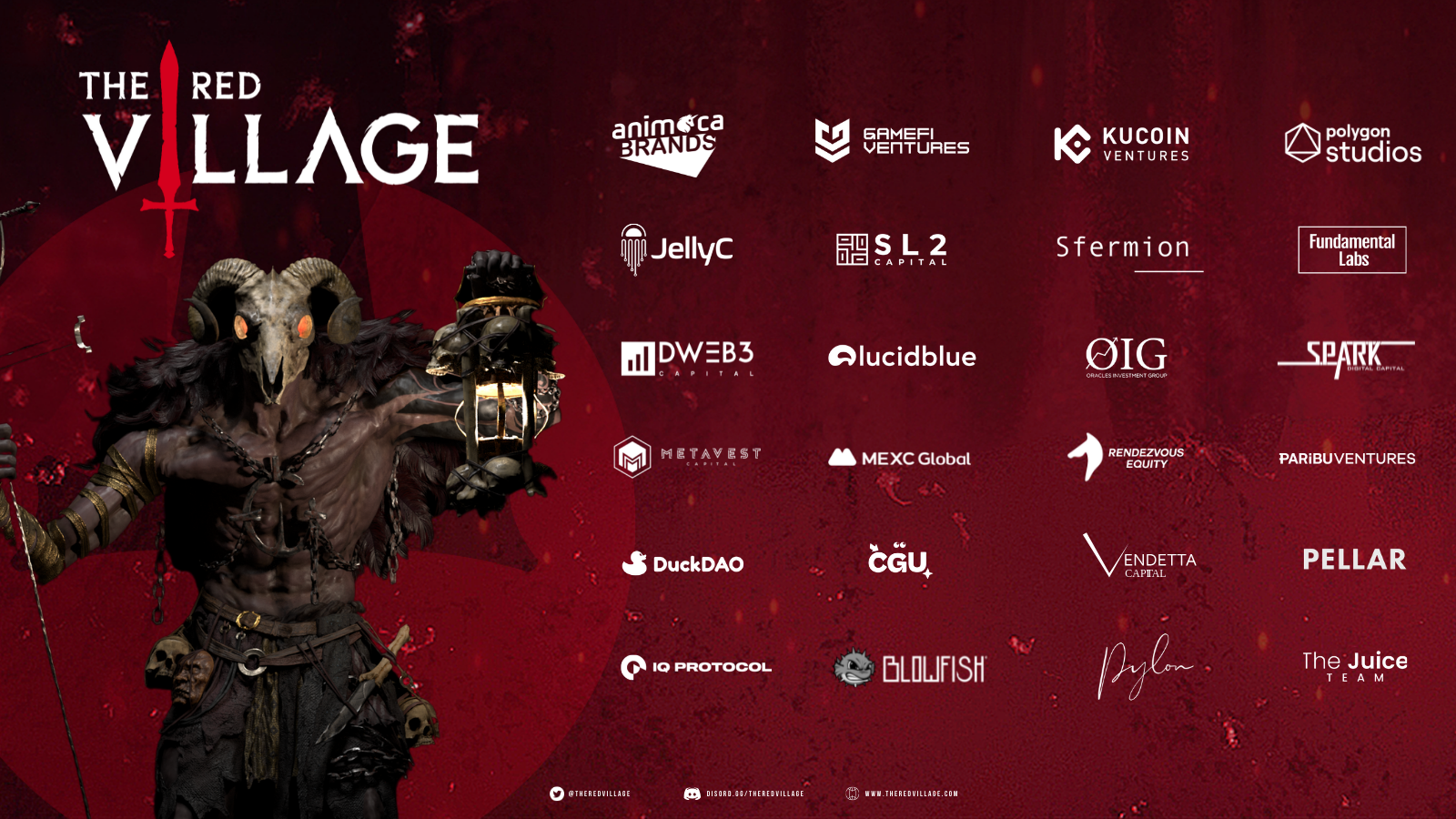 The Red Village announces $6.5M Seed Round led by Animoca Brands and GameFi Ventures Fund