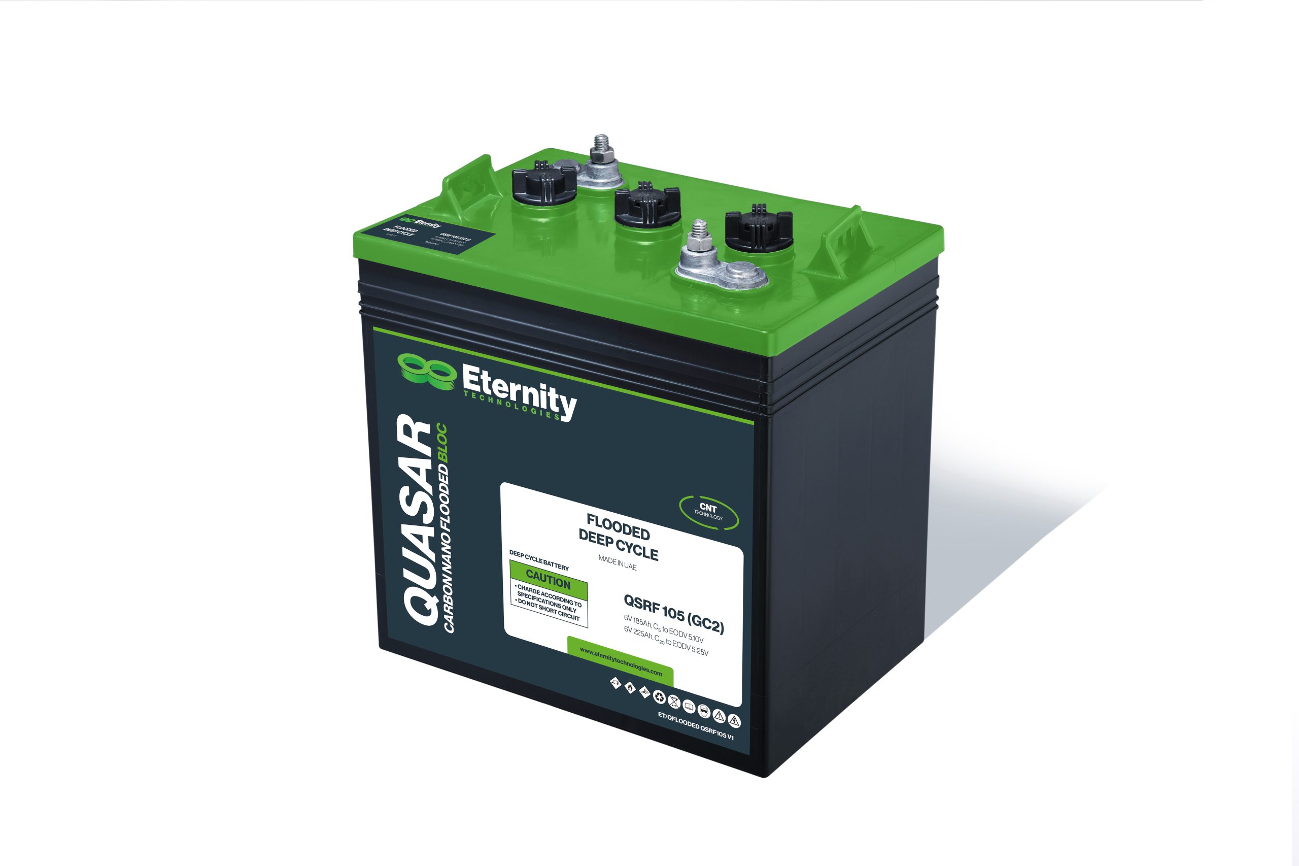 Eternity Technologies Unveils Cutting-Edge QUASAR Carbon Nano Flooded Deep Cycle Bloc Battery, expanding their premium range