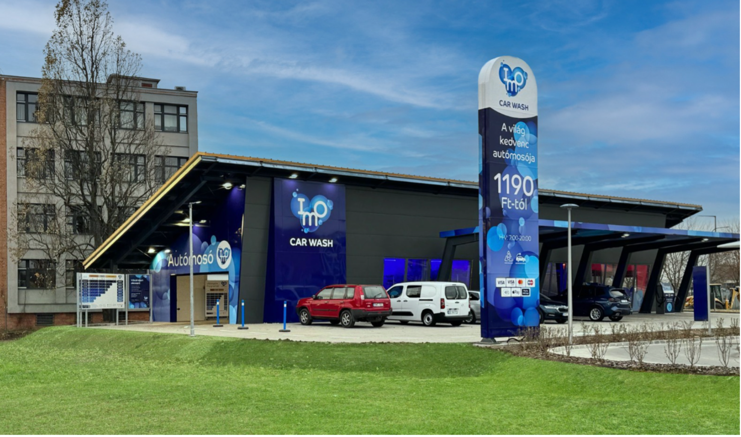 IMO Car Wash announces the opening of 6 locations across Australia, Hungary, Czech Republic and Belgium