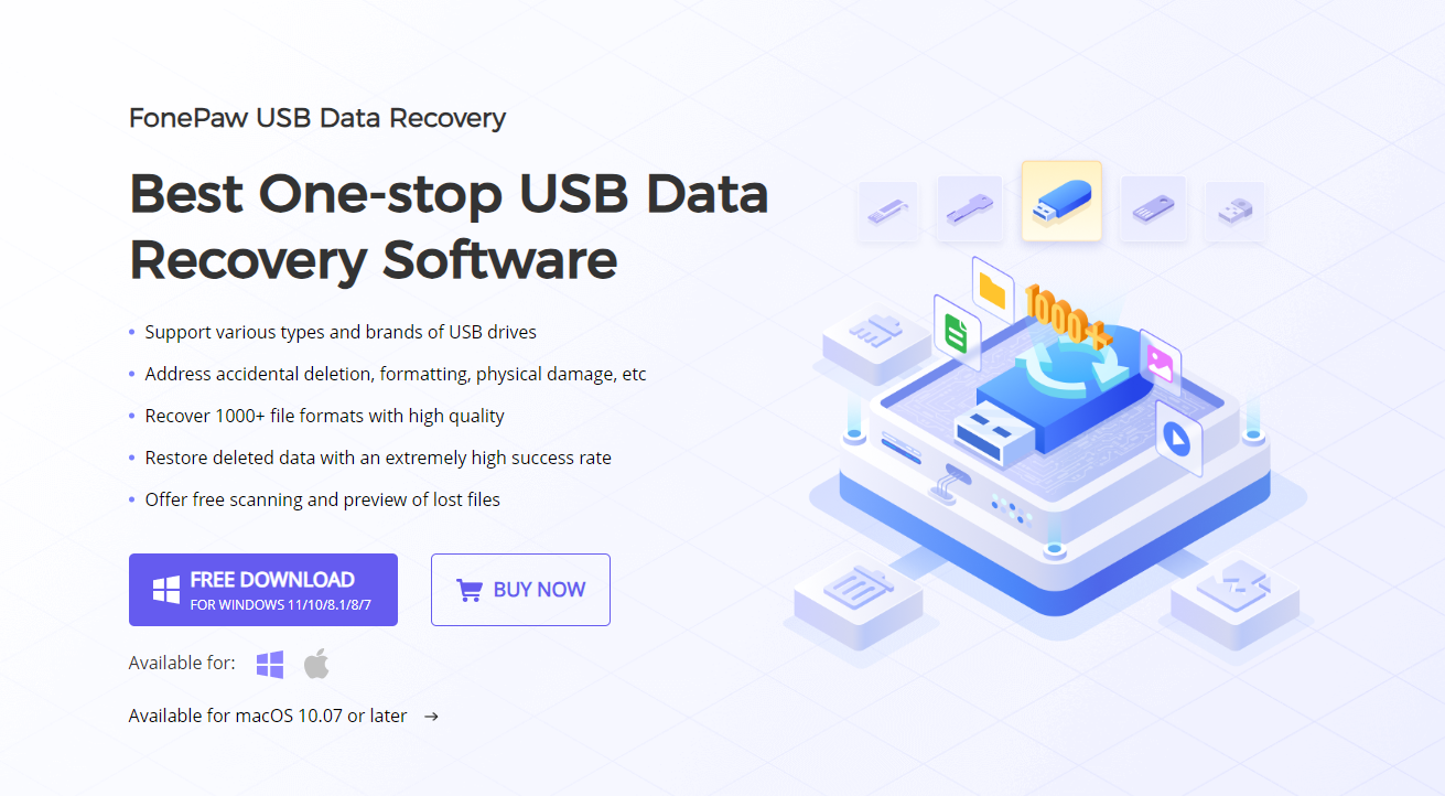 FonePaw USB Data Recovery: Revolutionizing USB Data Restoration