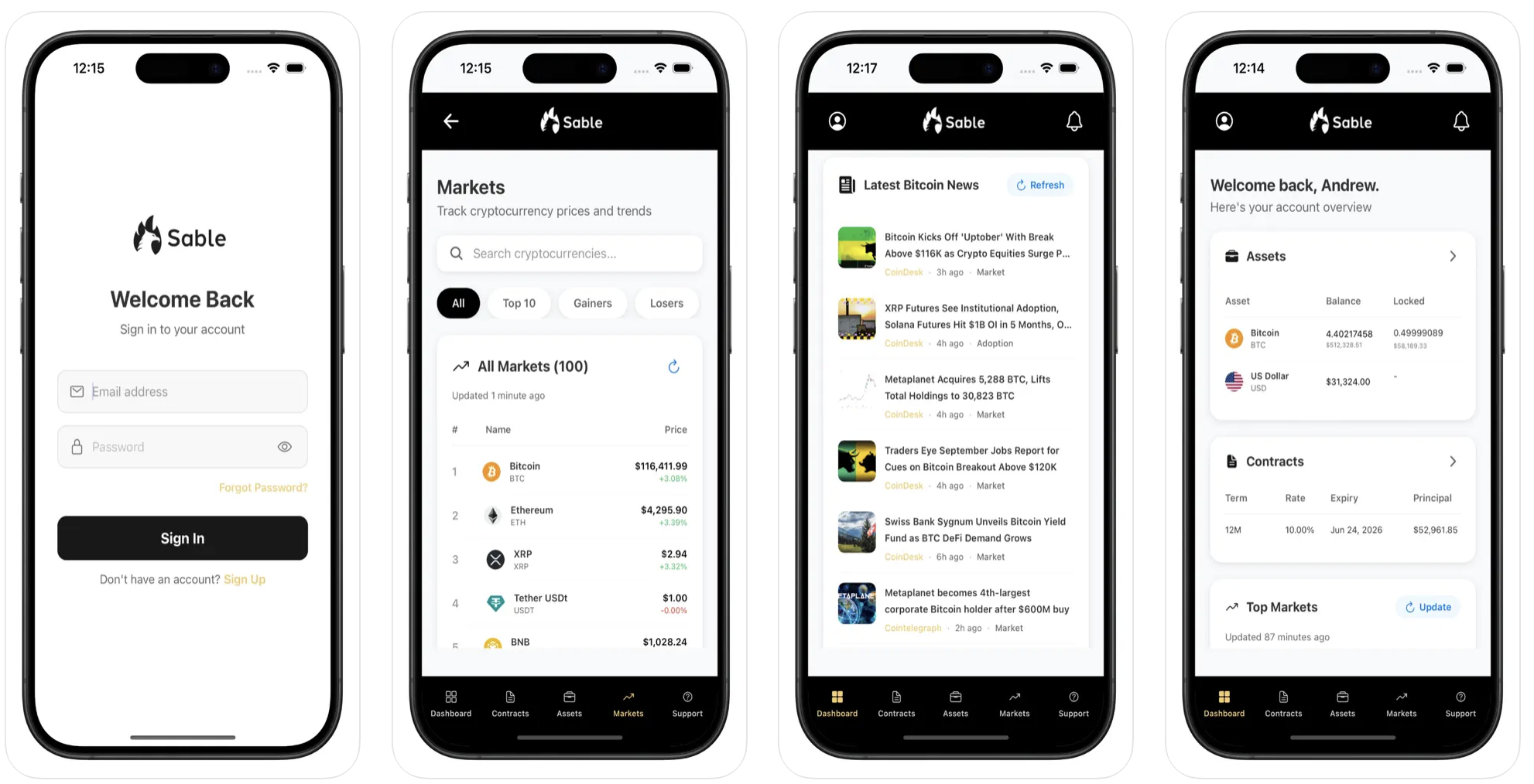 Sable Venture Capital Inc. Launches New iOS App, Bringing AI-Powered Bitcoin Wealth Management to Apple Devices